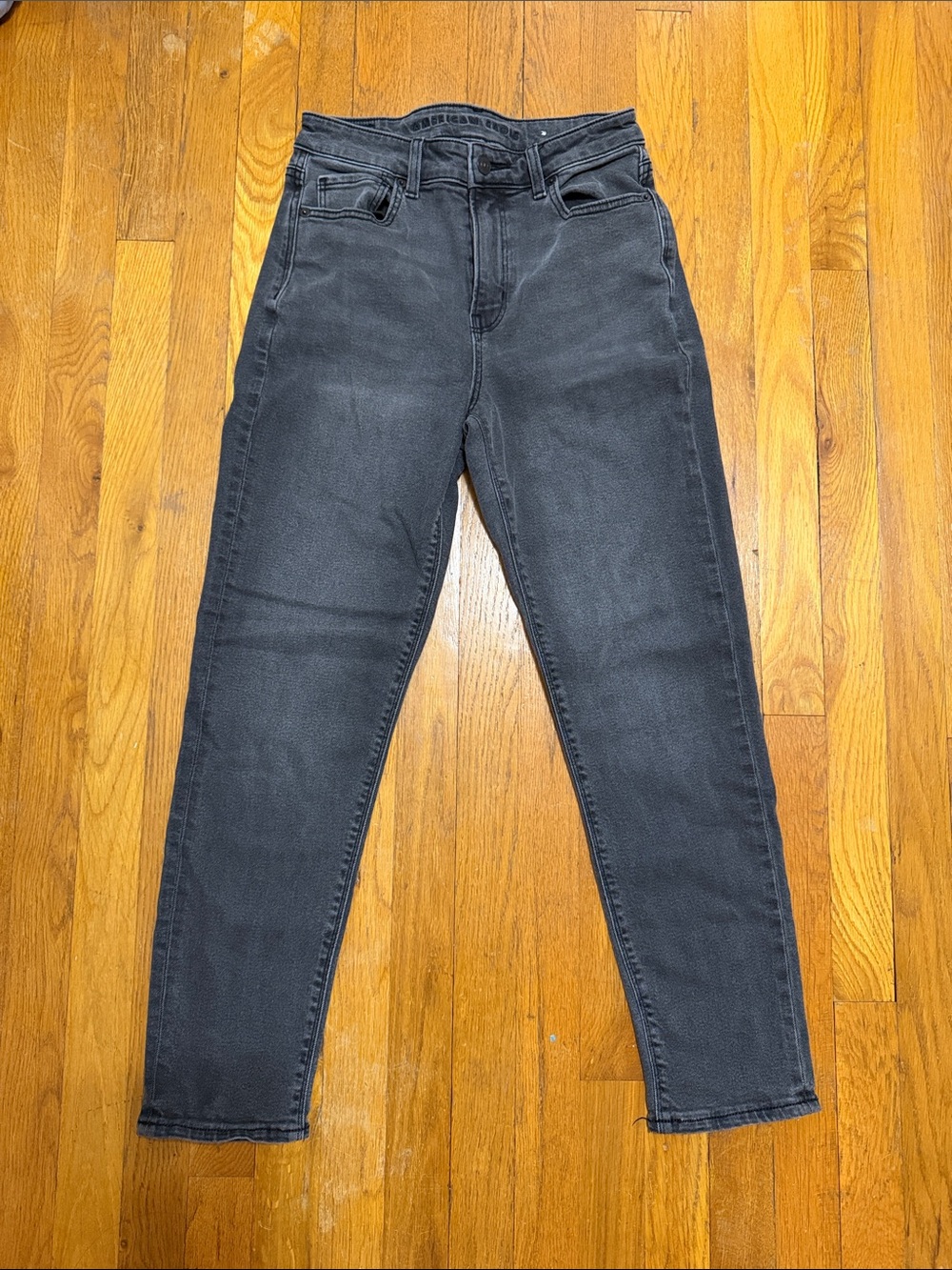 American Eagle Outfitters Mom Jean Jeans - Washed Black